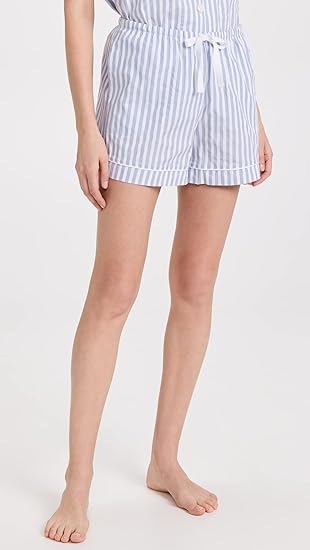 Bed Head PJs Women’s Organic Cotton Sateen Short Sleeve Shorty Pajama Set